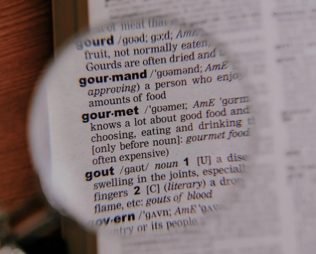 Definicja słowa Gourmet pod lupą