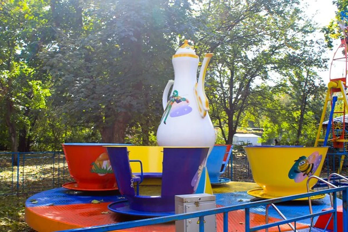 Atrakcje dla dzieci w parku miejskim