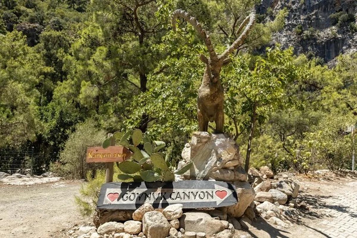 Park Narodowy Goynuk Canyon w regionie Antalys w Turcji