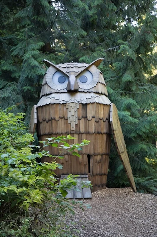 Piękny widok Ogrodu Botanicznego VanDusen w Vancouver, Kanada