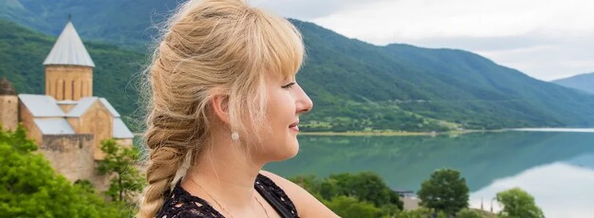 Klasztor Gruzja Ananuri Monastery